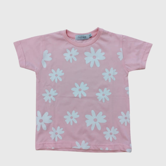 T-shirt neonata manica corta
Colore: Rosa con margherite bianche
Taglie da 6 mesi a 4 anni
Vestibilità: Regular
Made in Pakistan