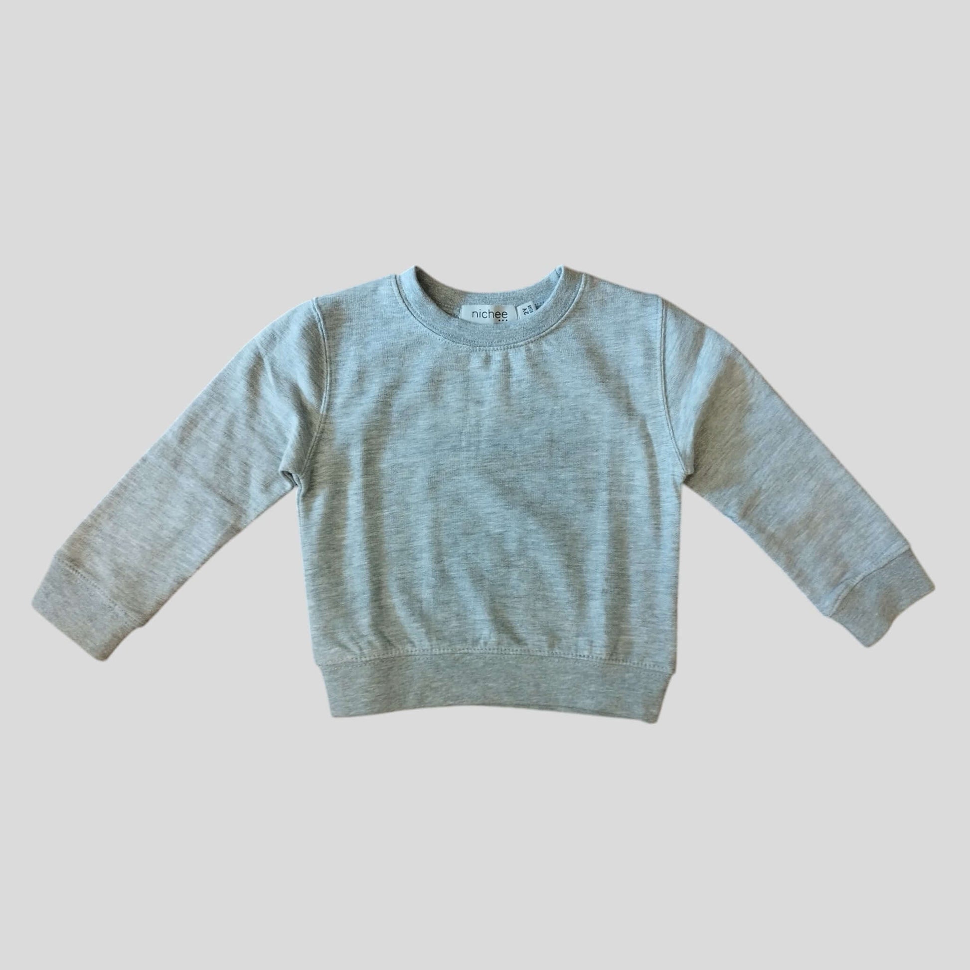 Felpa bambini girocollo basic - Nichee Children's Clothing 0 - 10 years - Abbigliamento bambini a Rovigo