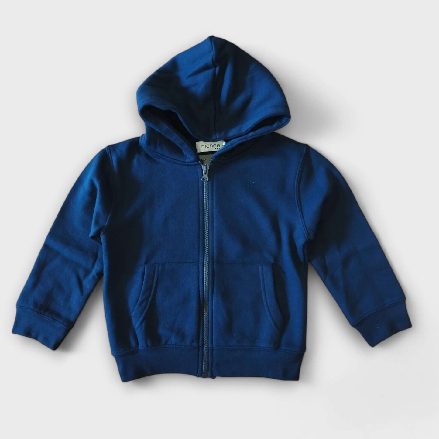 Felpa basic bambini con cappuccio e zip - modello unisex - Nichee Children's Clothing 0 - 10 years - Abbigliamento bambini a Rovigo