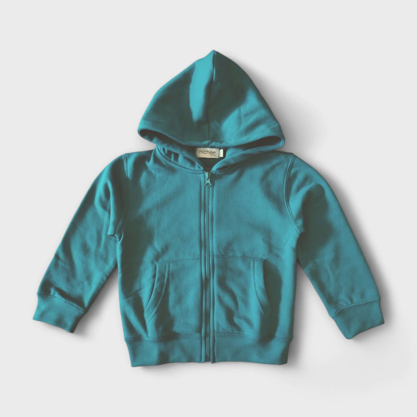 Felpa basic bambini con cappuccio e zip - modello unisex - Nichee Children's Clothing 0 - 10 years - Abbigliamento bambini a Rovigo