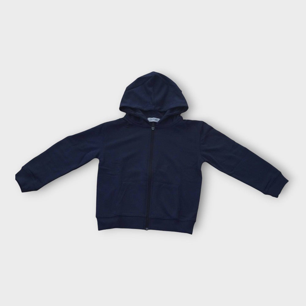 Felpa per bambini leggera con cappuccio e zip - Nichee Children's Clothing 0 - 10 years - Abbigliamento bambini a Rovigo