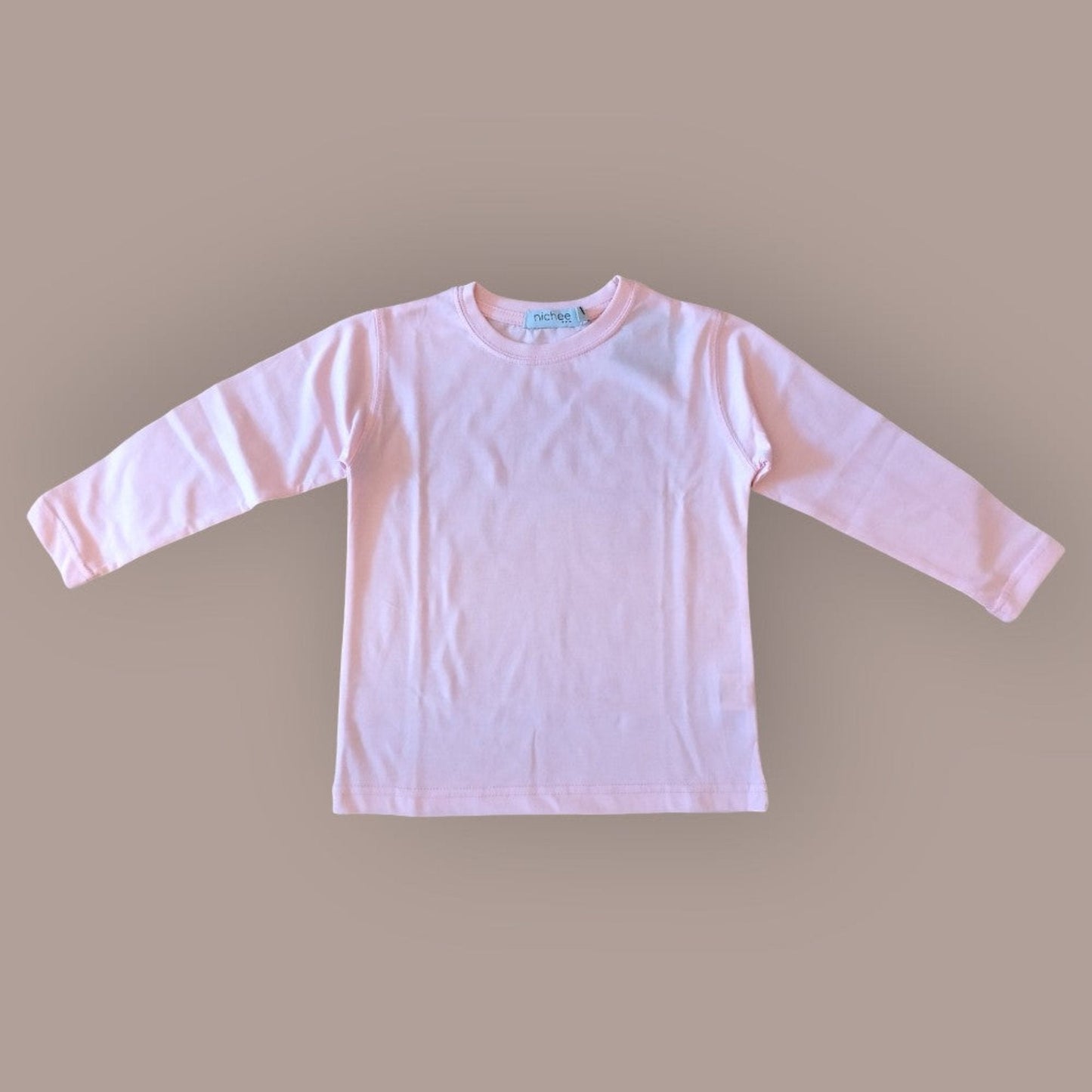 Maglia bambini manica lunga basic - modello unisex - Nichee Children's Clothing 0 - 10 years - Abbigliamento bambini a Rovigo