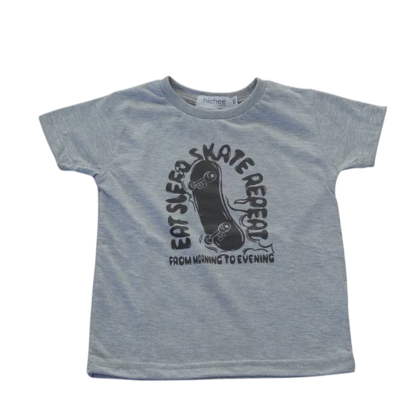 T-shirt bambino a manica corta Skateboard - Nichee Children's Clothing 0 - 10 years - Abbigliamento bambini a Rovigo