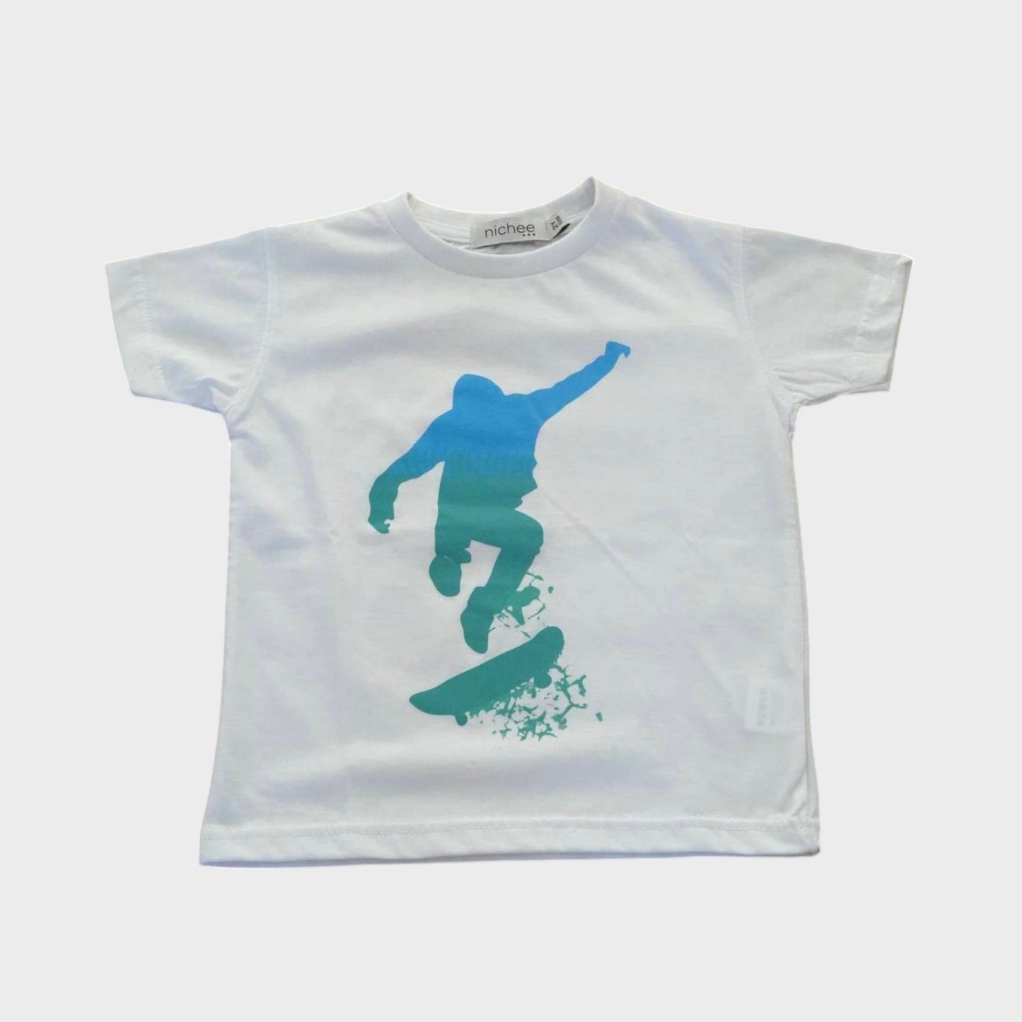 T-shirt bambino a manica corta Skater - Nichee Children's Clothing 0 - 10 years - Abbigliamento bambini a Rovigo