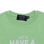 Maglietta Manica Lunga Bambini con Scritta - Jersey Policotone