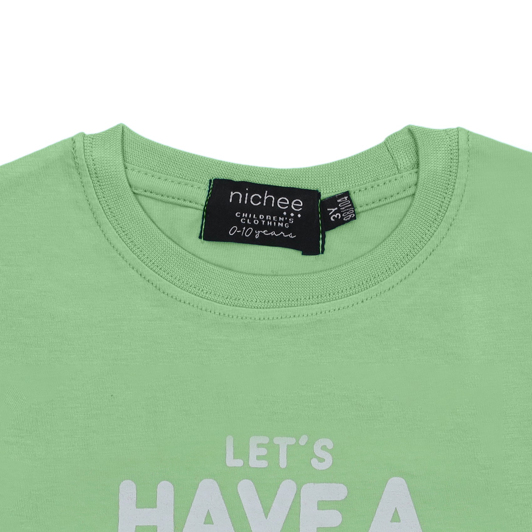 Maglietta Manica Lunga Bambini con Scritta - Jersey Policotone