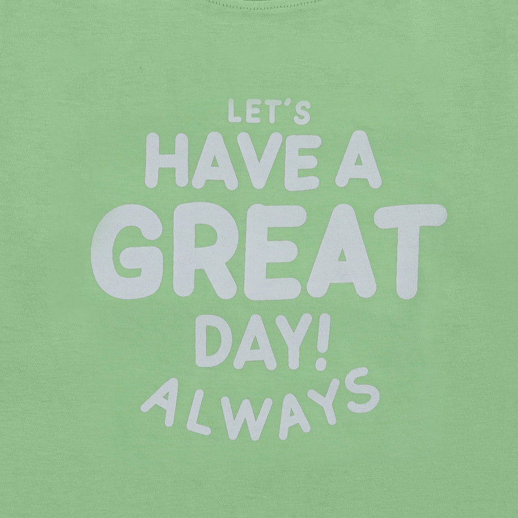 Maglietta Manica Lunga Bambini con Scritta - Jersey Policotone