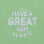 Maglietta Manica Lunga Bambini con Scritta - Jersey Policotone