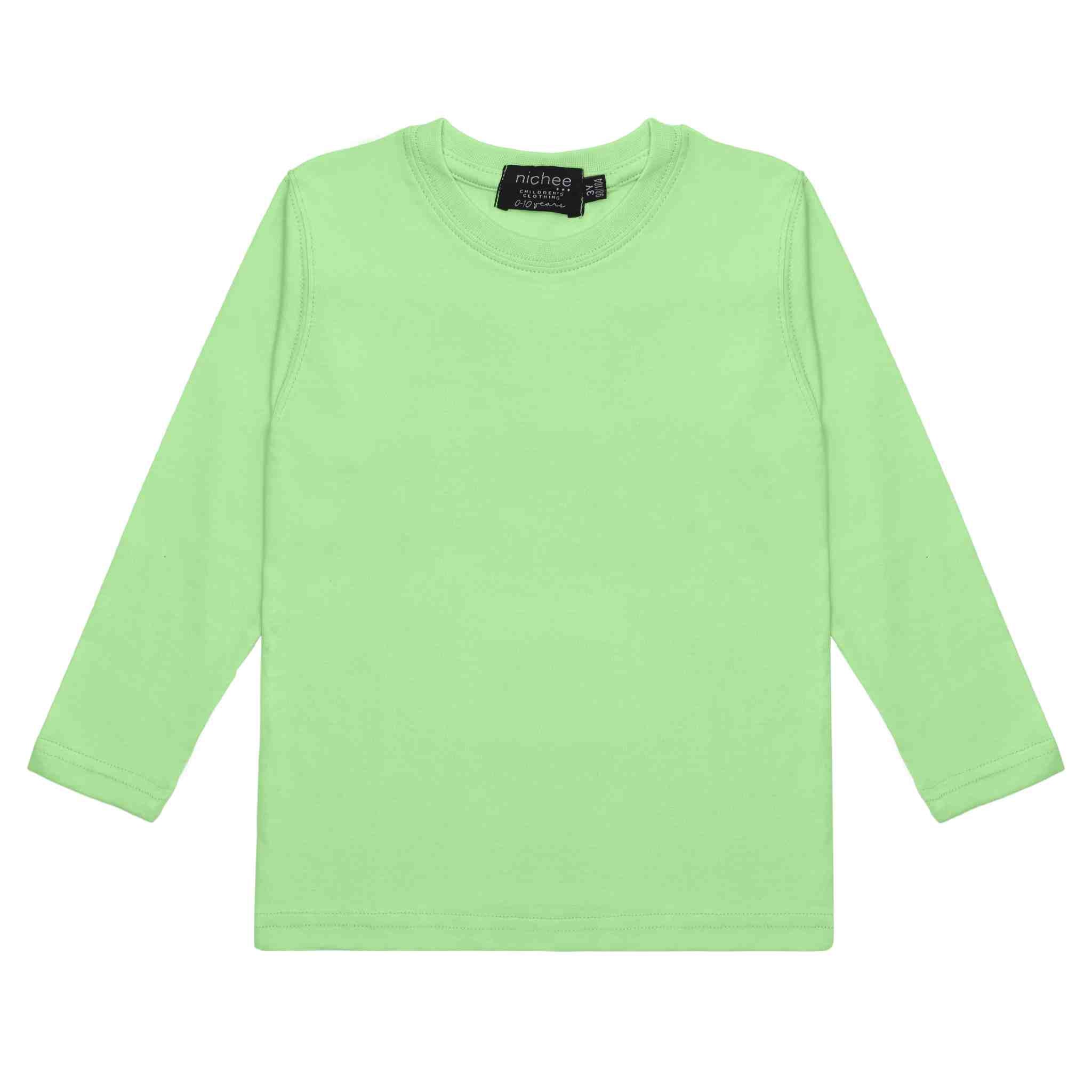 Maglia Basic Bambini Unisex Manica Lunga - Promo 3x 19,90€
