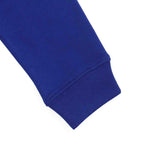 Felpa Bambino Blu Elettrico Cappuccio Zip Sportiva 2-10 Anni