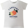 T-shirt Bianca Stampa Frutti | 2-10 anni