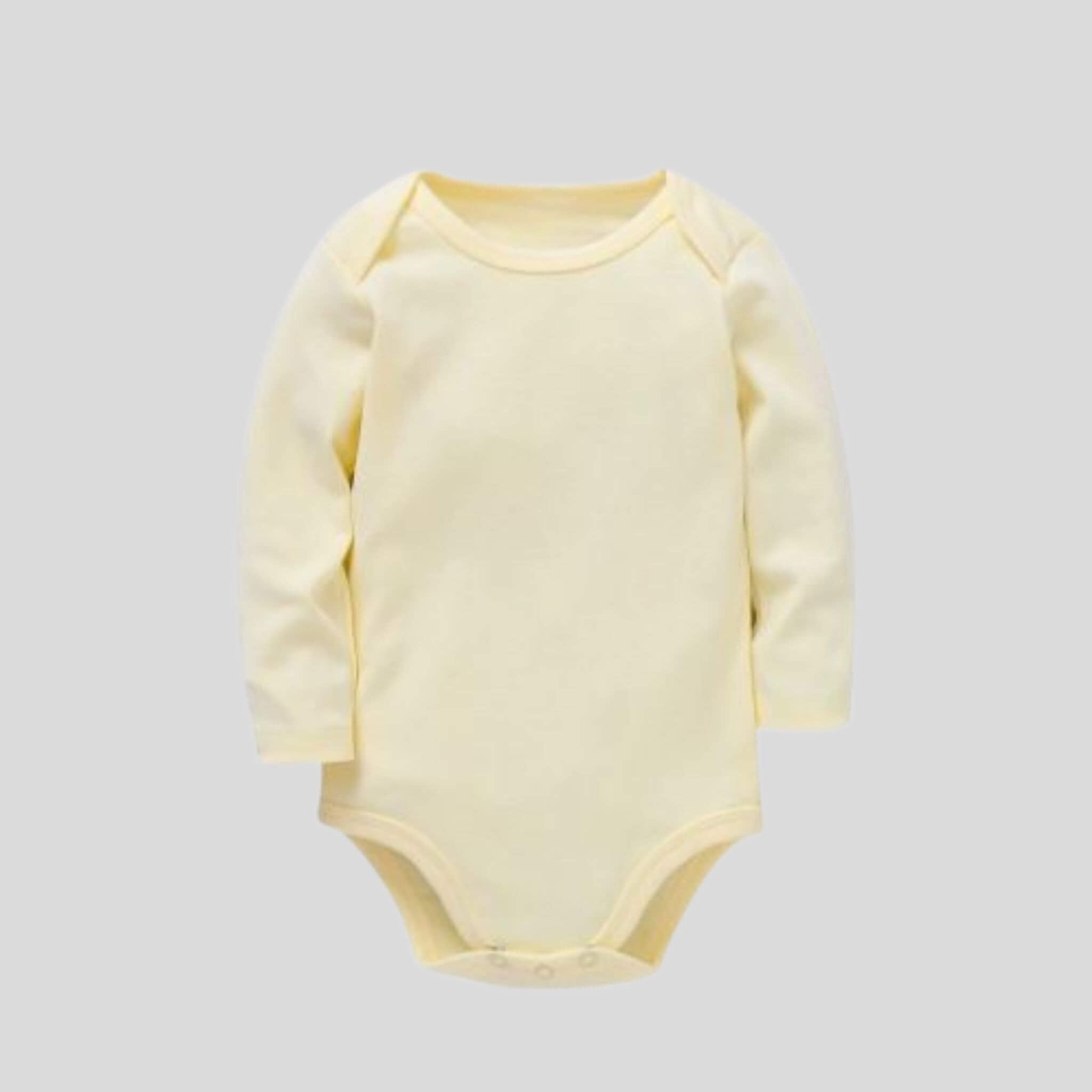 Body Neonato Basic Manica Lunga Cotone 100% 0-24 Mesi