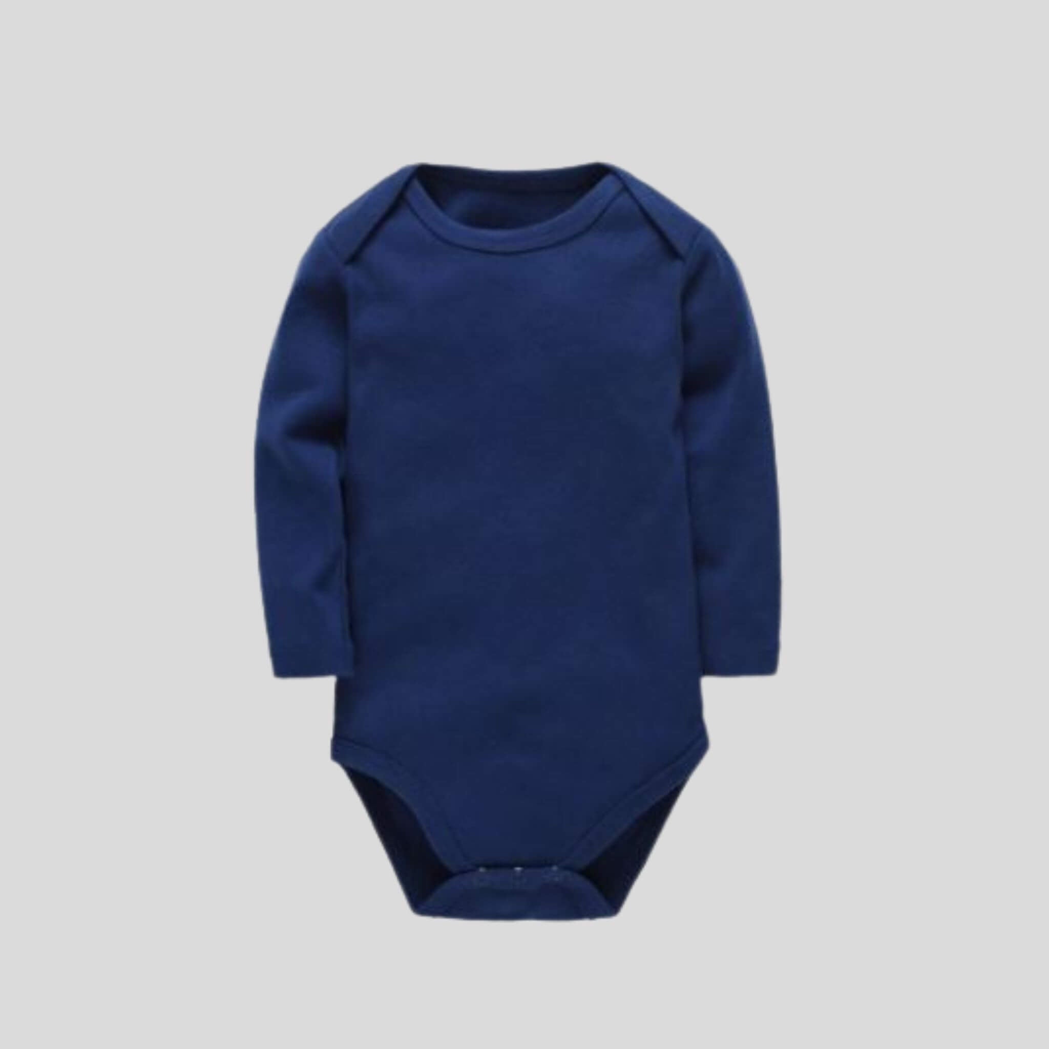 Body Neonato Basic Manica Lunga Cotone 100% 0-24 Mesi