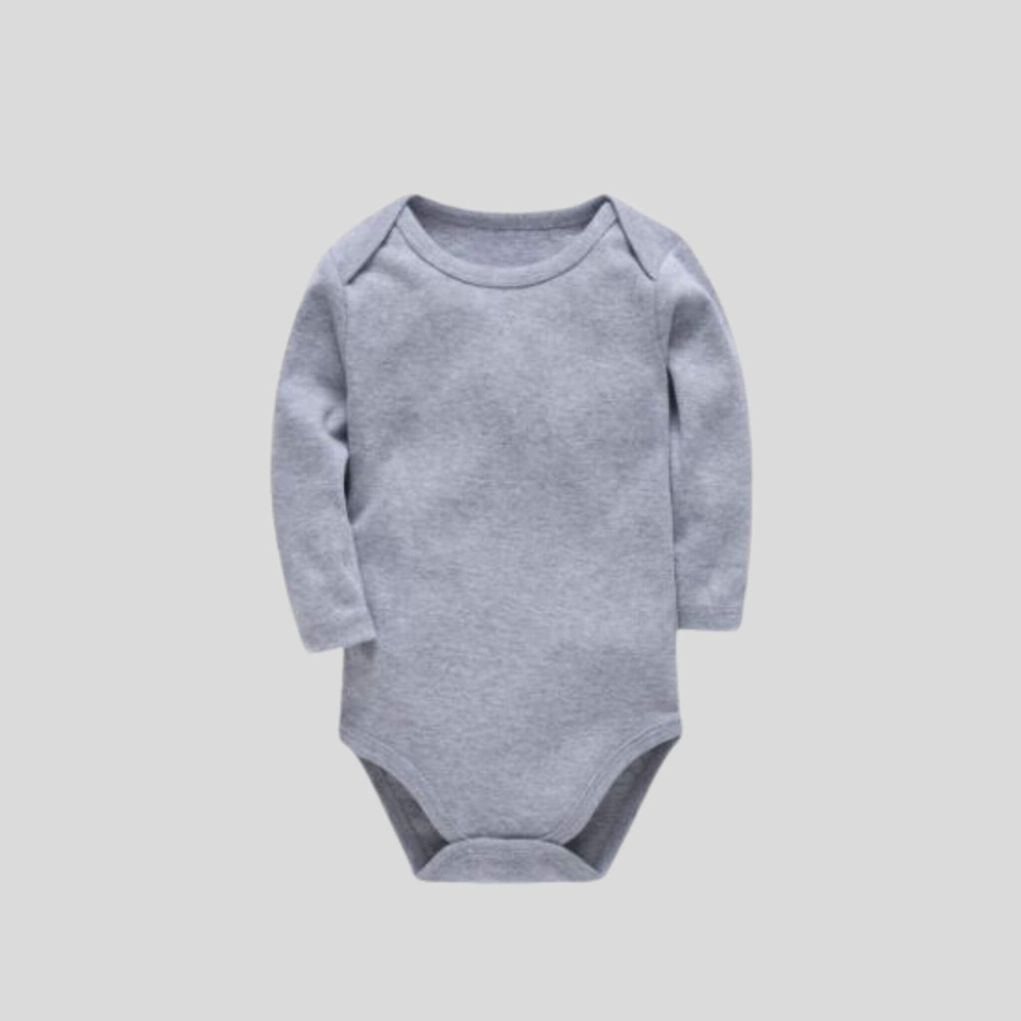 Body Neonato Basic Manica Lunga Cotone 100% 0-24 Mesi