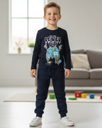 Maglietta Bambino Gaming Controller Blu Navy 2-10 Anni
