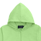 Felpa neonati basic French Terry con cappuccio e zip - 3-24 mesi