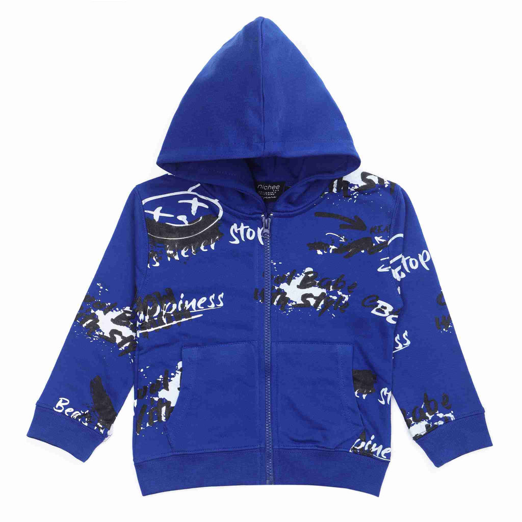 Felpa con cappuccio e zip
Tessuto French Terry leggero
Colore blu elettrico con stampa graffiti
Taglie da 3 mesi a 4 anni
Vestibilità: Regular
Made in Pakistan