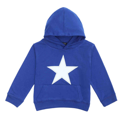 Modello con cappuccio e stampa frontale
Tessuto in French Terry leggero
Taglie da 2 a 10 anni
Vestibilità: Regular
Made in Pakistan