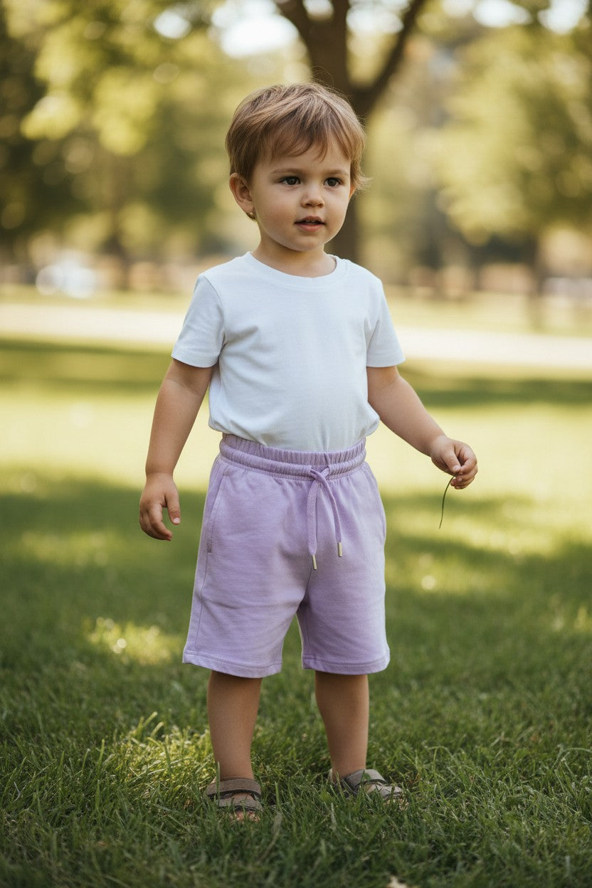 Short Basici Bambini Unisex - Jersey Policotone