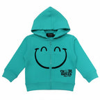 Felpa Smile Bambini con Zip - French Terry