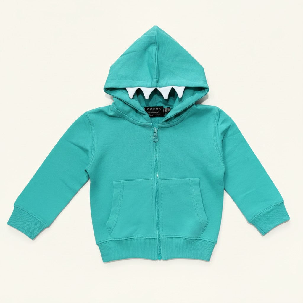 Felpa Unisex Tiffany Cappuccio Denti 3M-5 Anni