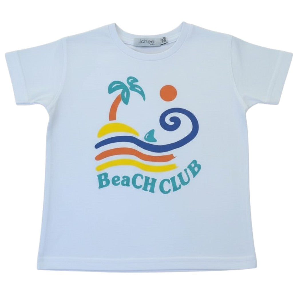 T-shirt bambino a manica corta Beach Club