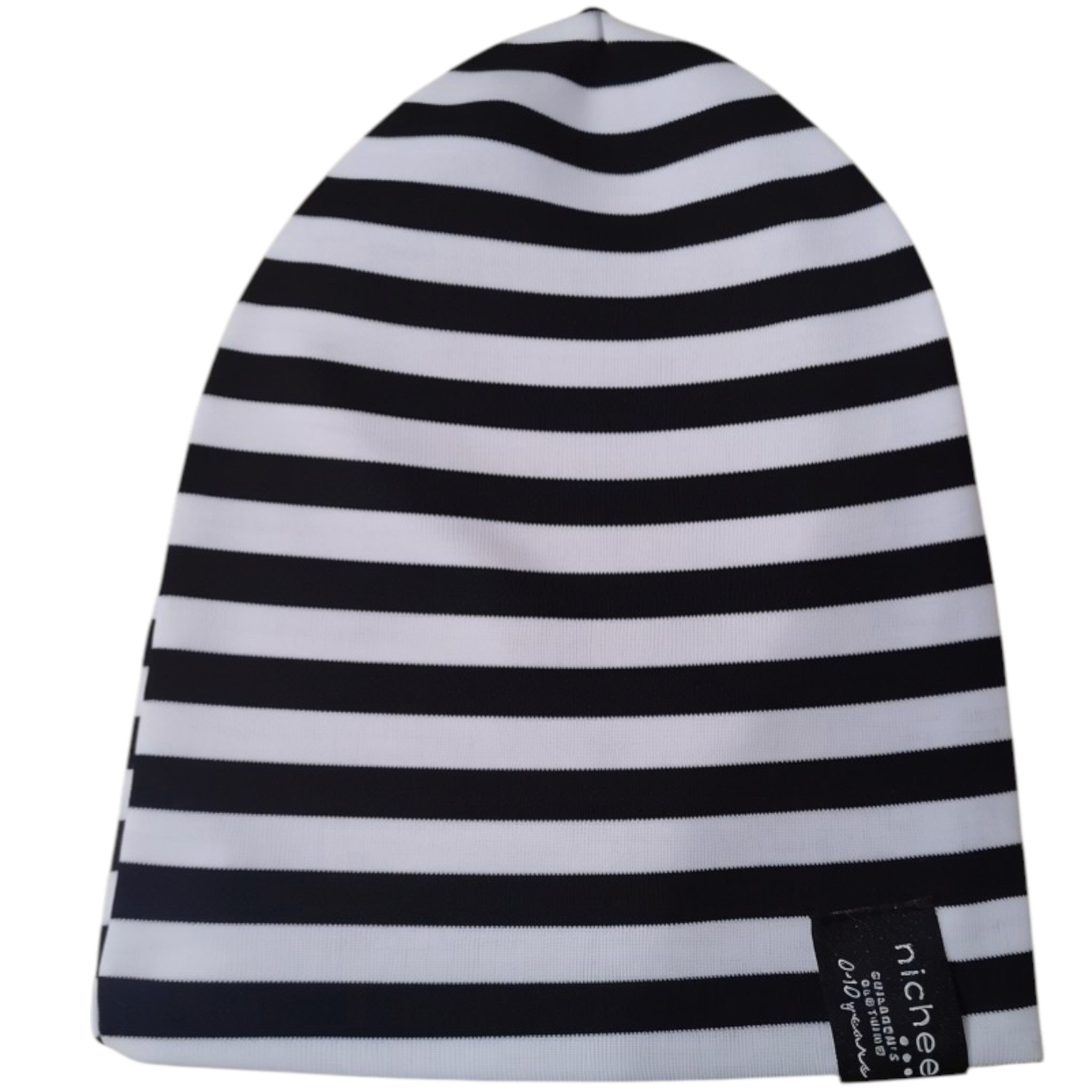 Berretto Unisex Righe Bianco e Nero