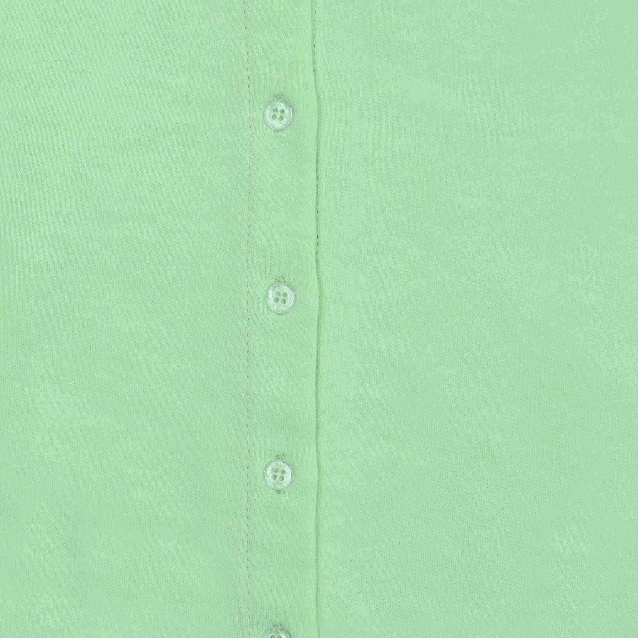 Cardigan unisex French Terry leggero con bottoni - mezza stagione 3 mesi-10 anni