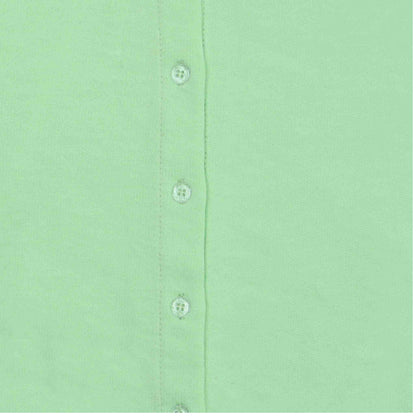 Cardigan unisex French Terry leggero con bottoni - mezza stagione 3 mesi-10 anni