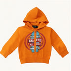 Felpa Skate Bambini con Zip - French Terry