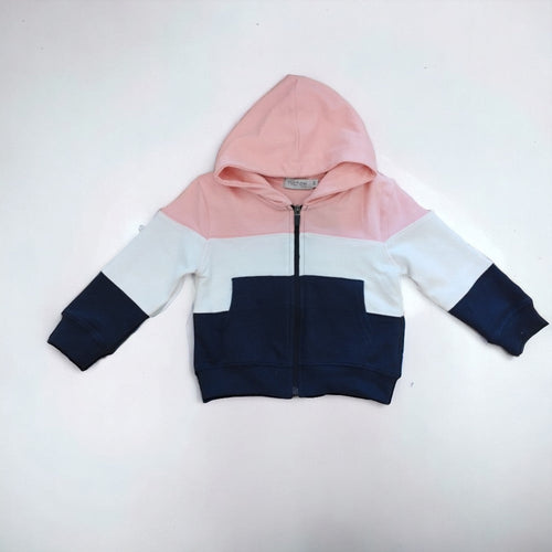Felpa bambina con cappuccio Righe - Nichee Children's Clothing 0 - 10 years - Abbigliamento bambini a Rovigo