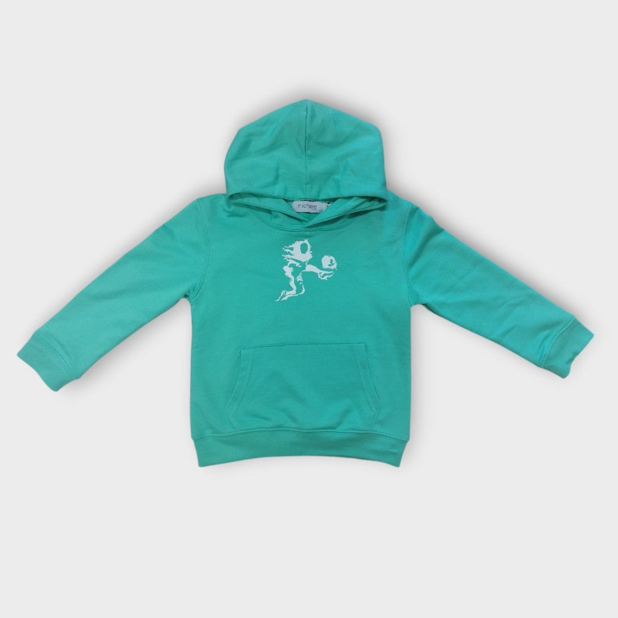 Felpa bambino con cappuccio e stampa calcio - Nichee Children's Clothing 0 - 10 years - Abbigliamento bambini a Rovigo