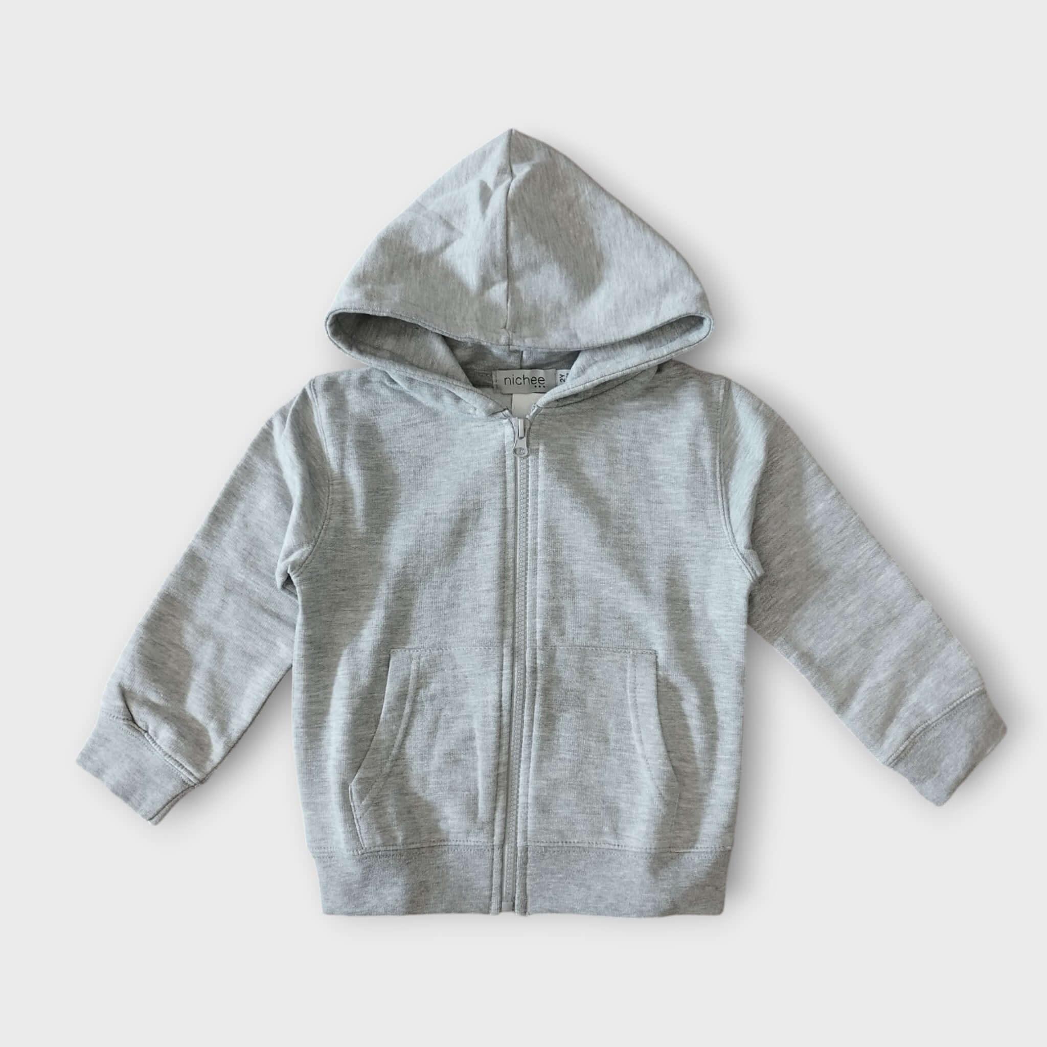 Felpa basic bambini con cappuccio e zip - modello unisex - Nichee Children's Clothing 0 - 10 years - Abbigliamento bambini a Rovigo