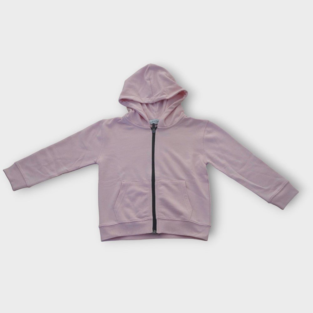 Felpa per bambini leggera con cappuccio e zip - Nichee Children's Clothing 0 - 10 years - Abbigliamento bambini a Rovigo