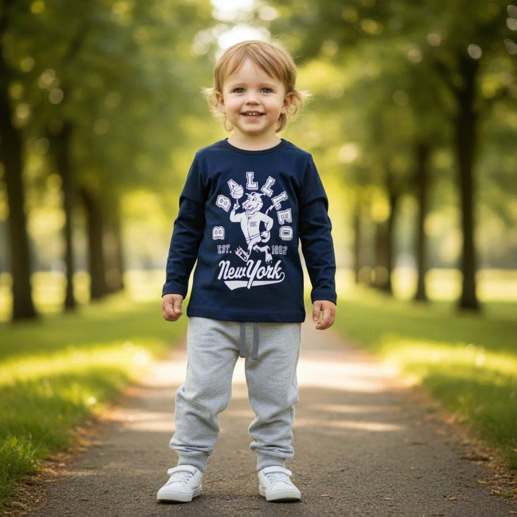 Maglia bambino manica lunga Leo