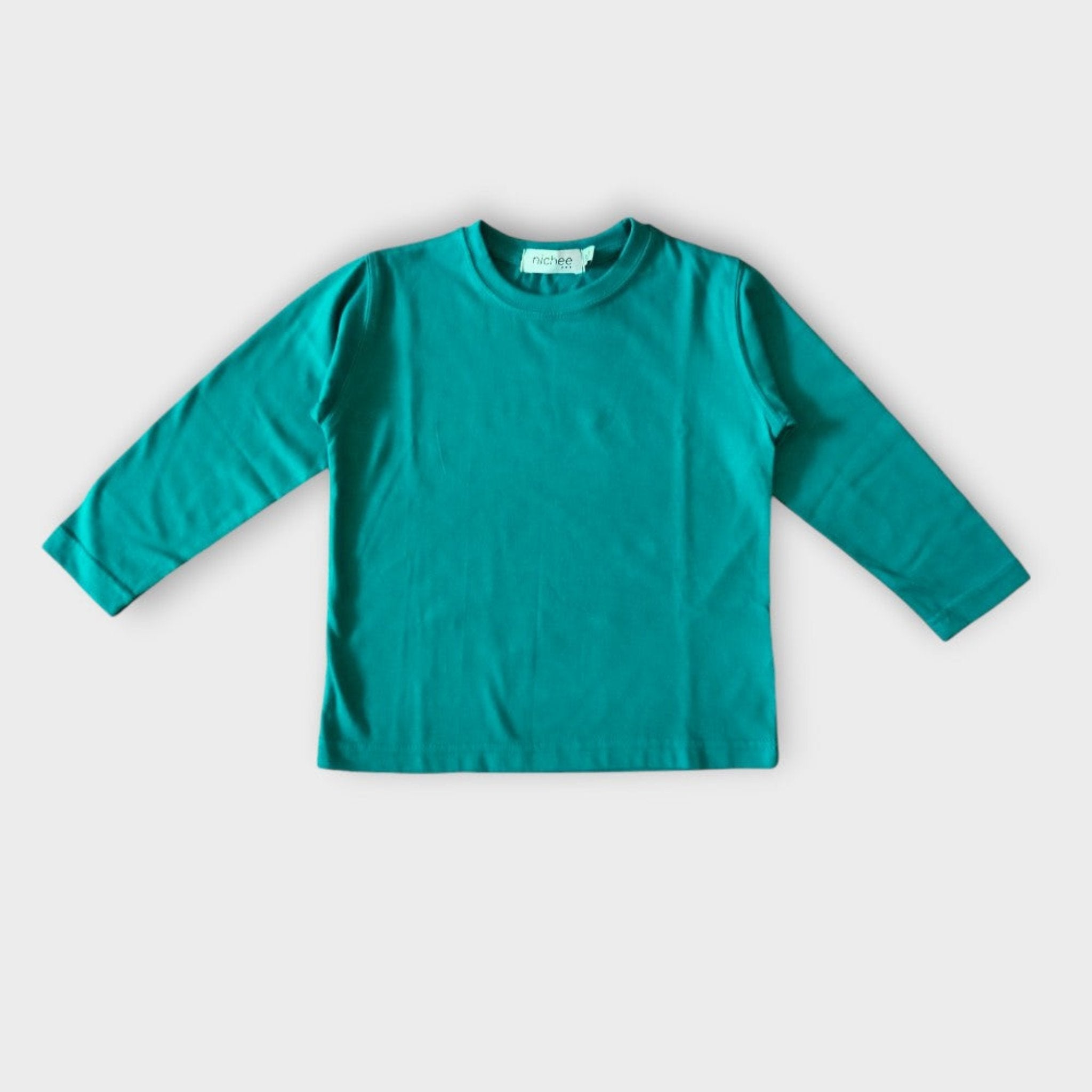Maglia bambini manica lunga basic - modello unisex - Nichee Children's Clothing 0 - 10 years - Abbigliamento bambini a Rovigo