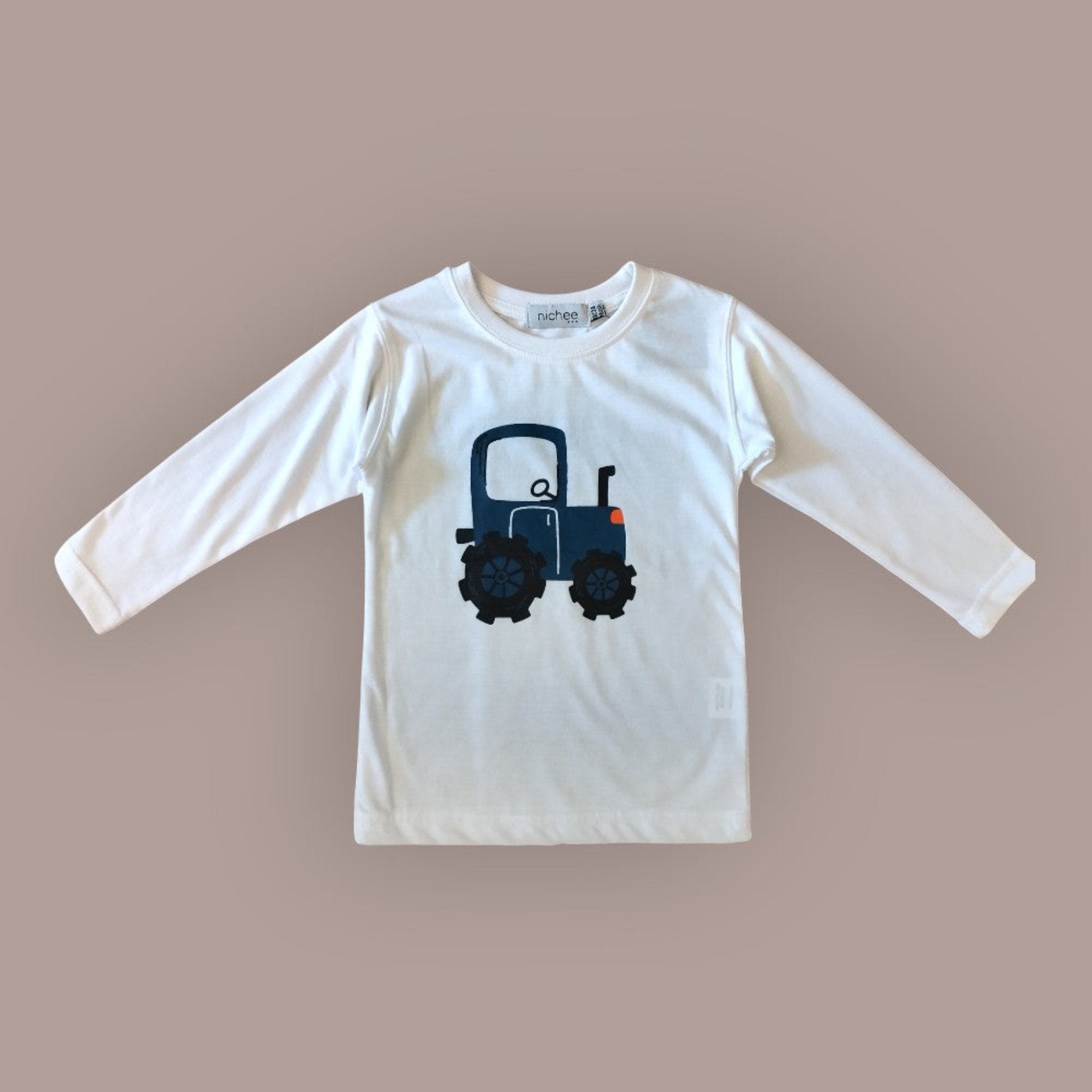 Maglia manica lunga con trattore - Nichee Children's Clothing 0 - 10 years - Abbigliamento bambini a Rovigo