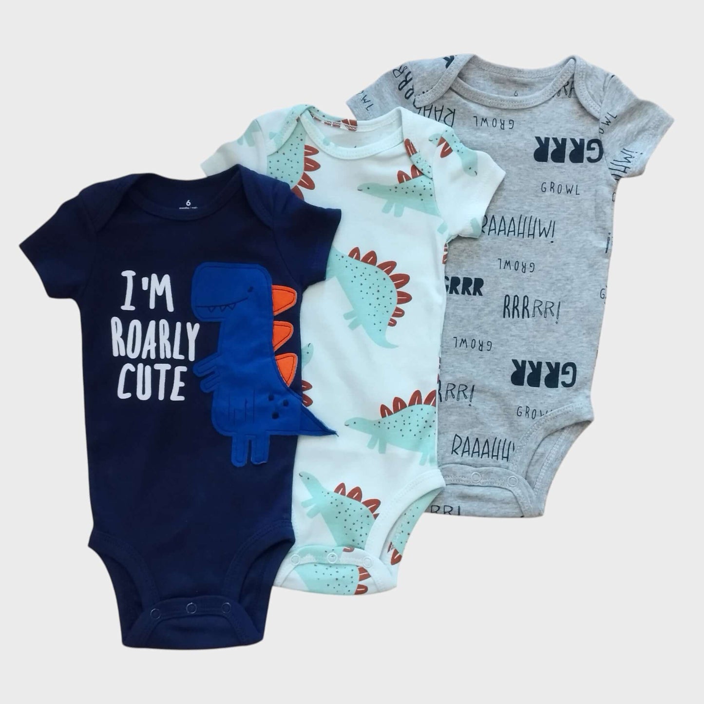 Pack Body Dinosauri - Set 3 Pezzi per Bambini