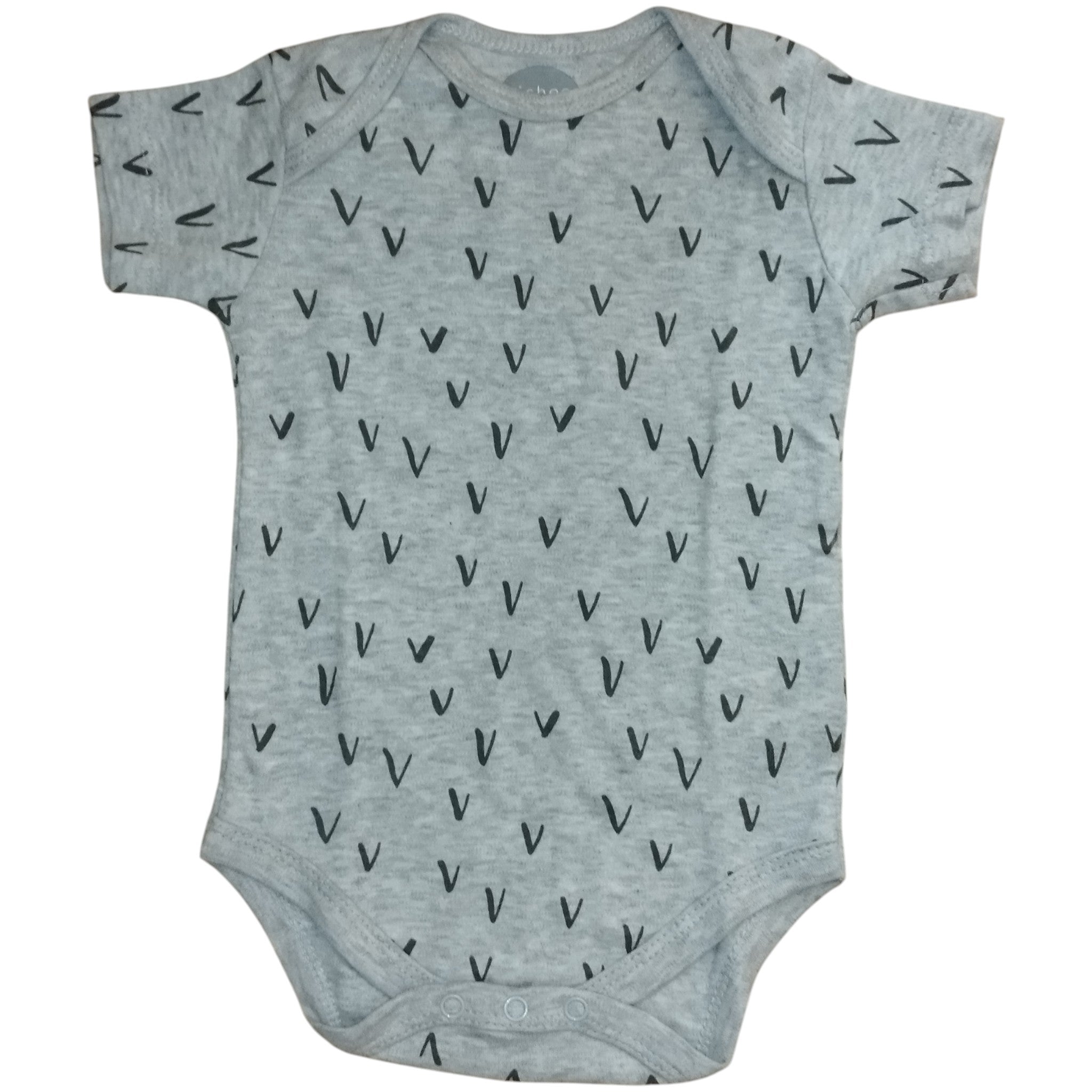 Set 3 Body Neonato Unisex Manica Corta Fantasie Miste - Cotone