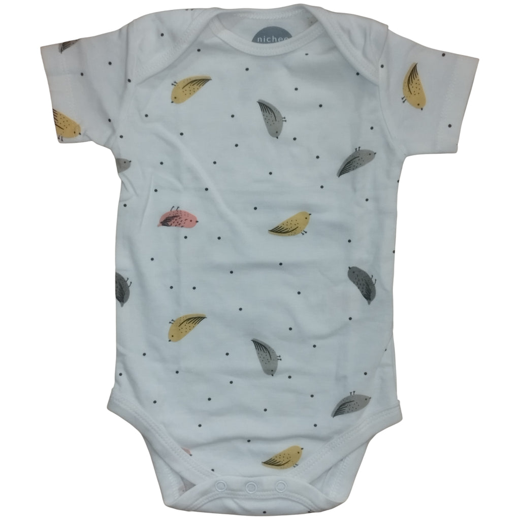 Set 3 Body Neonata Manica Corta Fantasie Miste - Cotone